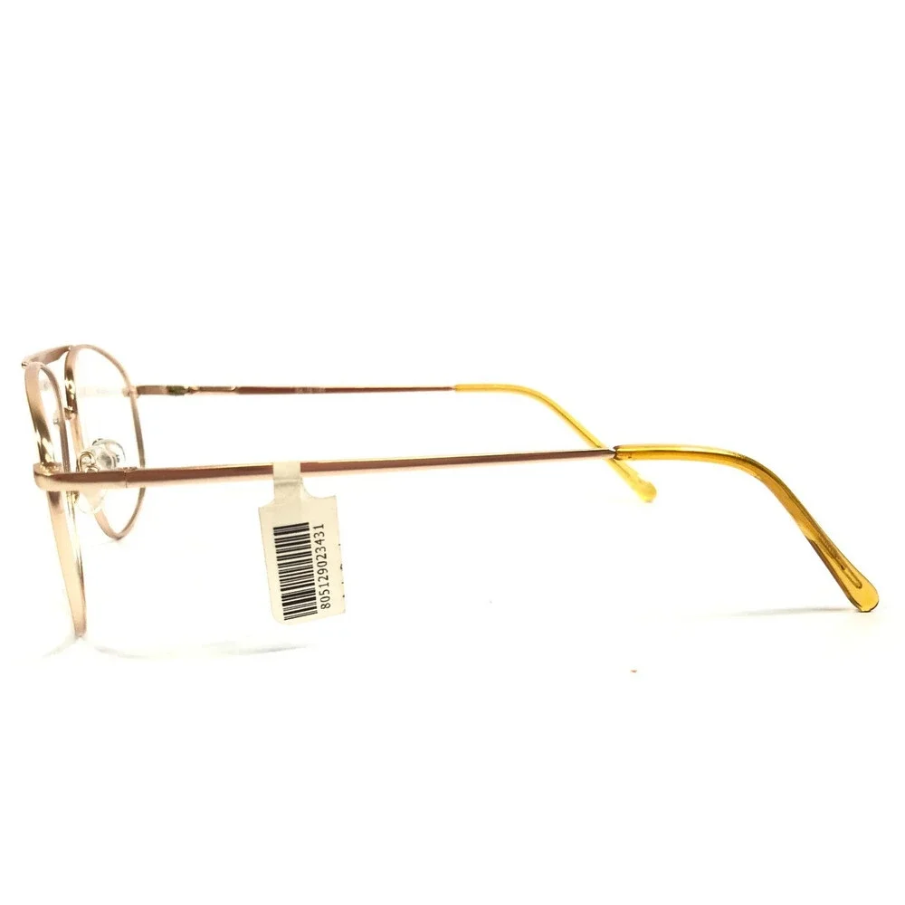 Parade Eyeglasses Frames 1536 M.GOLD Matte Gold Aviator Wire Rim 54-18-145